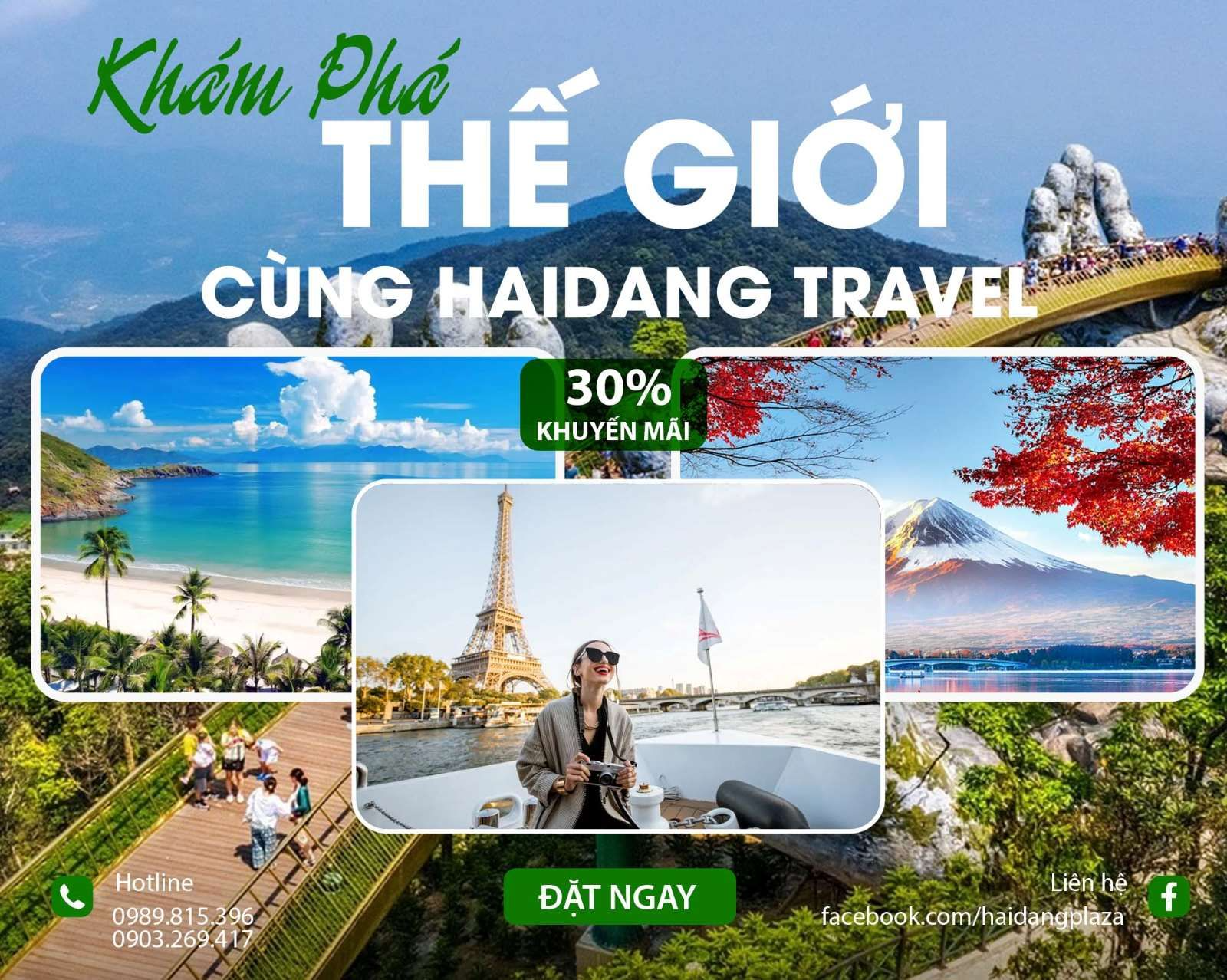 Khám phá thế giới cùng Hải Đăng Travel